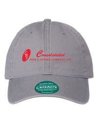 Image of Grey Relaxed Twill Cap