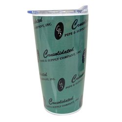 Image of Green 20oz Stainless Steel Tumbler