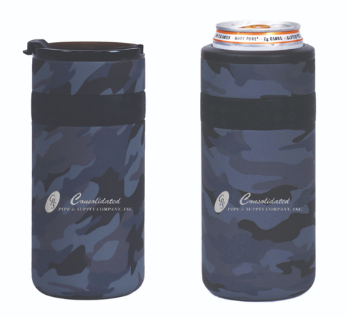 Black Camo 12oz Tumbler/ Slim Can Cooler image thumbnail