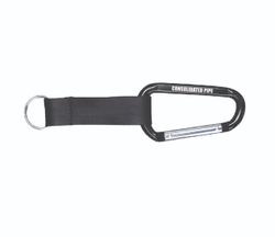 Image of Black Carabiner Keychain