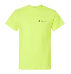 Image of Safety Green Cotton T-Shirt