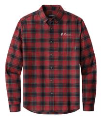 Image of Eddie Bauer Red Plaid Flannel Shirt