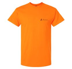 Image of Safety Orange Cotton T-Shirt