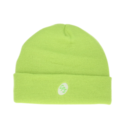 Image of Neon Green Ribbed Knit Beanie