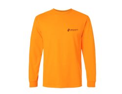 Image of Safety Orange Long Sleeve T-Shirt