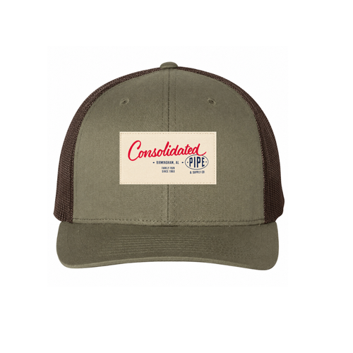 Richardson Loden/Coffee Mesh Back Cap image thumbnail