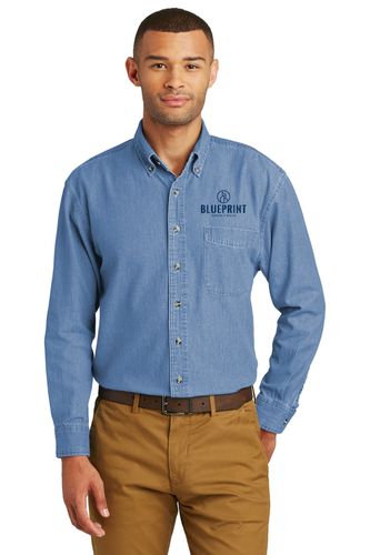 Long Sleeve Value Denim Shirt image thumbnail