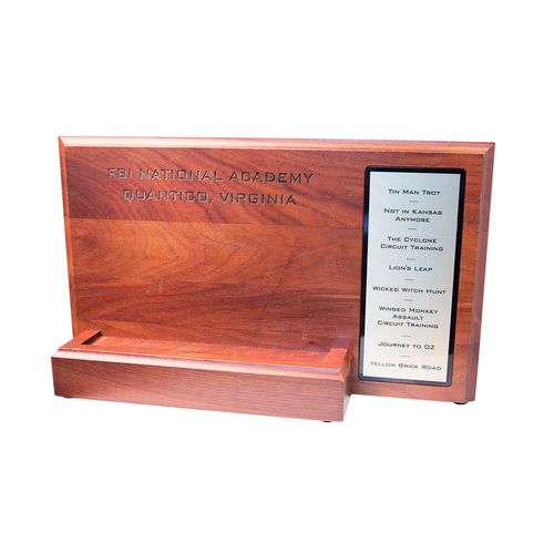 Walnut Yellow Brick Road Plaque image thumbnail