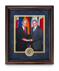 Image of Picture Frame with Custom Session Coin