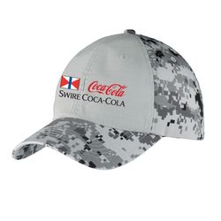 Image of Port Authority Colorblock Digital Ripstop Camouflage Cap