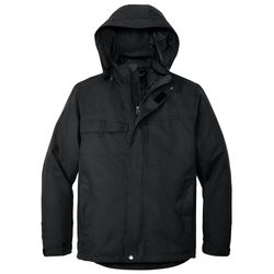 Image of Port Authority Herringbone 3-in-1 Parka