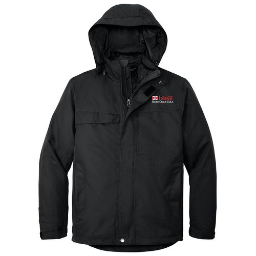 Port Authority Herringbone 3-in-1 Parka image thumbnail