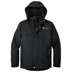 Image of Port Authority Herringbone 3-in-1 Parka
