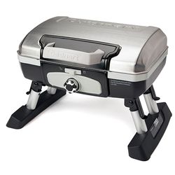 Image of Cuisinart Petit Gourmet Tabletop Gas Grill, Stainless