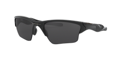 Image of Oakley Half Jacket 2.0 XL Sunglasses Polished Black/Black Iridium, Size 62 frame