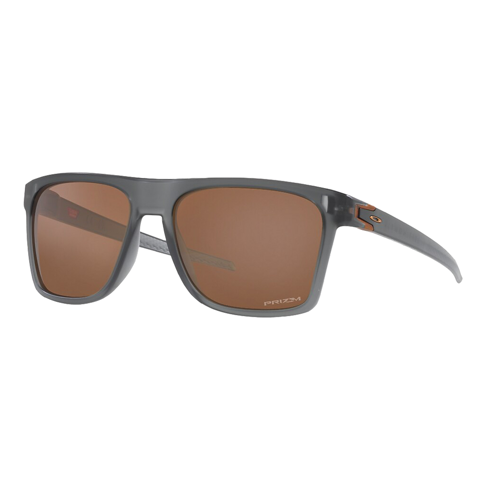 Oakley Leffingwell Sunglasses Matte Grey Smoke/Prizm Tungsten, Size 57 frame primary image