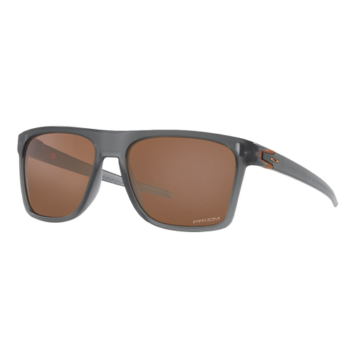 Oakley Leffingwell Sunglasses Matte Grey Smoke/Prizm Tungsten, Size 57 frame image thumbnail