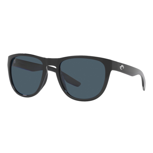 Costa Womens Irie Sunglasses Black/Gray 580P, Size 55 frame image thumbnail