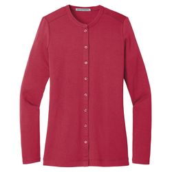 Image of Port Authority Ladies Stretch Button-Front Cardigan
