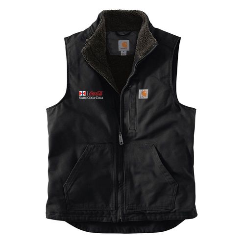 Carhartt Sherpa-Lined Mock Neck Vest image thumbnail