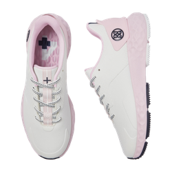 Image of GFORE Women's Perforated MG4+ Golf Shoe 5, Snow/Blush