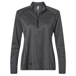 Image of Adidas Women's Space Dyed Quarter-Zip Pullover 