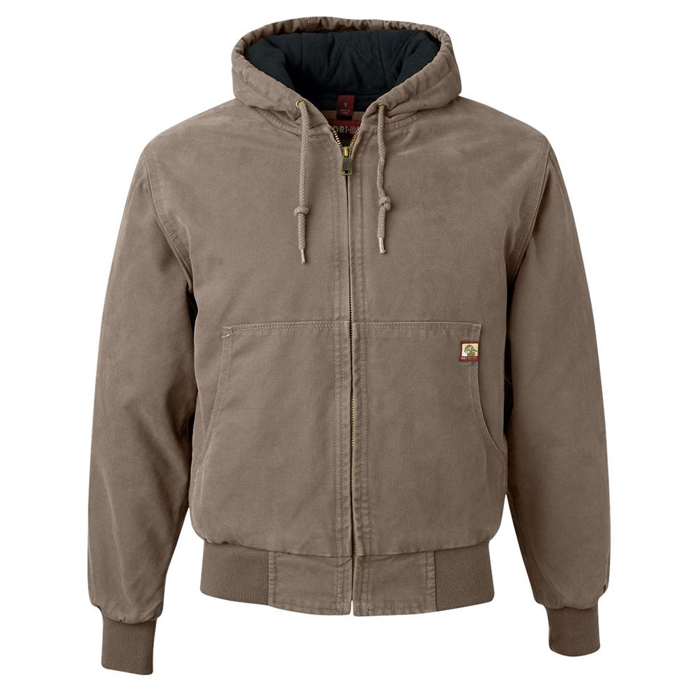 DRI DUCK Cheyenne Boulder Cloth Hooded Jacket with Tricot Quilt Lining primary image