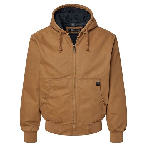 DRI DUCK Cheyenne Boulder Cloth Hooded Jacket with Tricot Quilt Lining image thumbnail