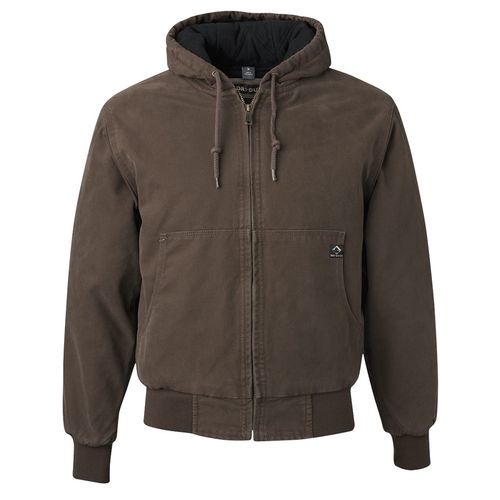 DRI DUCK Cheyenne Boulder Cloth Hooded Jacket with Tricot Quilt Lining image thumbnail