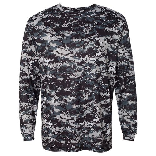 Badger Digital Camo Long Sleeve T-Shirt image thumbnail