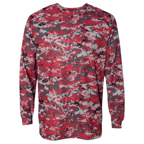 Badger Digital Camo Long Sleeve T-Shirt image thumbnail