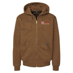 Image of DRI DUCK Crossfire Heavyweight Power Fleece Hooded Jacket with Thermal Lining