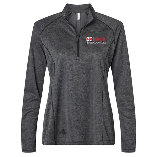 Adidas Women's Space Dyed Quarter-Zip Pullover  image thumbnail