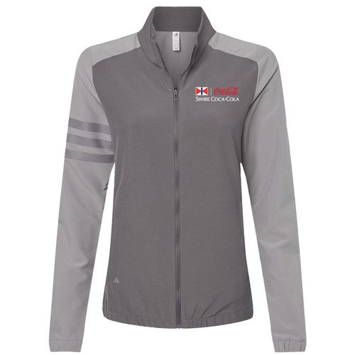 Adidas women's 3-Stripes Full-Zip Jacket image thumbnail