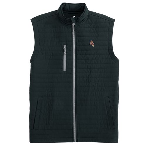 Men’s Johnnie-O Arizona State Crosswind Quilted Performance Vest (Sparky Logo) image thumbnail