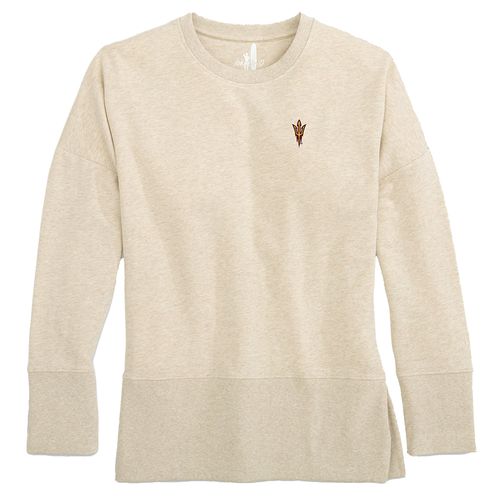 Women’s Johnnie-O Arizona State Britanny Crewneck Sweatshirt  image thumbnail
