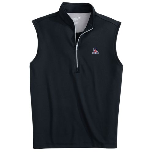 Men’s Johnnie-O University of Arizona Daves Performance ¼ zip Vest  image thumbnail