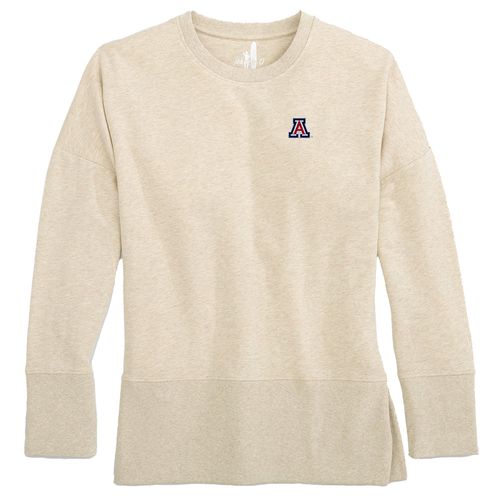 Women’s Johnnie-O University of Arizona Britanny Crewneck Sweatshirt  image thumbnail