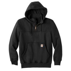 Image of Carhartt Rain Defender Paxton Heavyweight Hooded Zip Mock Sweatshirt