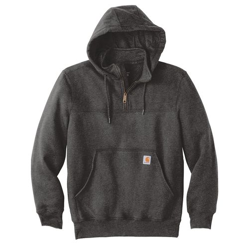 Carhartt Rain Defender Paxton Heavyweight Hooded Zip Mock Sweatshirt image thumbnail