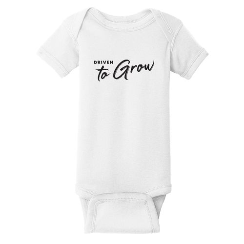 Rabbit Skins Infant Short Sleeve Baby Rib Bodysuit image thumbnail