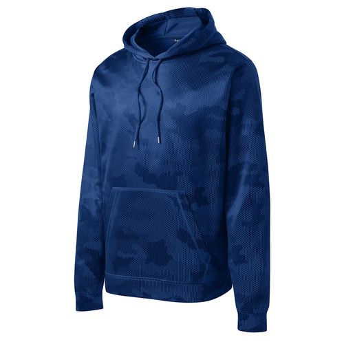 Sport-Tek Sport-Wick CamoHex Fleece Hooded Pullover image thumbnail