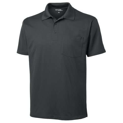 Sport-Tek Micropique Sport-Wick Pocket Polo image thumbnail