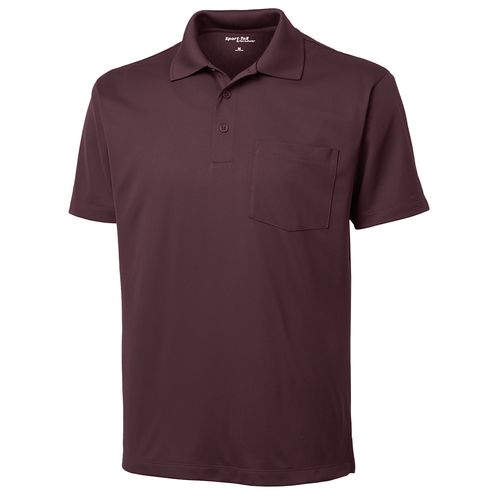 Sport-Tek Micropique Sport-Wick Pocket Polo image thumbnail