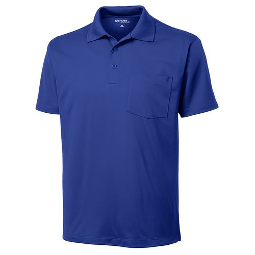 Sport-Tek Micropique Sport-Wick Pocket Polo image thumbnail
