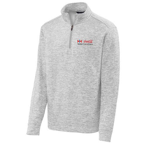 Sport-Tek PosiCharge Electric Heather Fleece 1/4-Zip Pullover image thumbnail