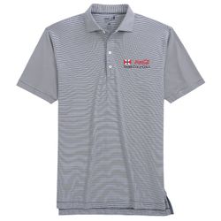 Image of Johnnie-O  Lyndonn Stripe Performance Jersey Polo
