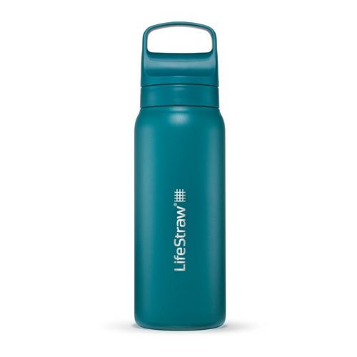 LifeStraw Go 24oz Stainless Steel Filtered Water Bottle image thumbnail