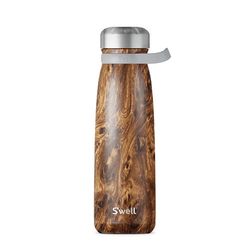 Image of S'well 40oz Stainless Steel Traveler, Teakwood