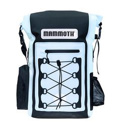 Image of Mammoth Coolers Tropic 30 Backpack Cooler, Light Gray/Gray